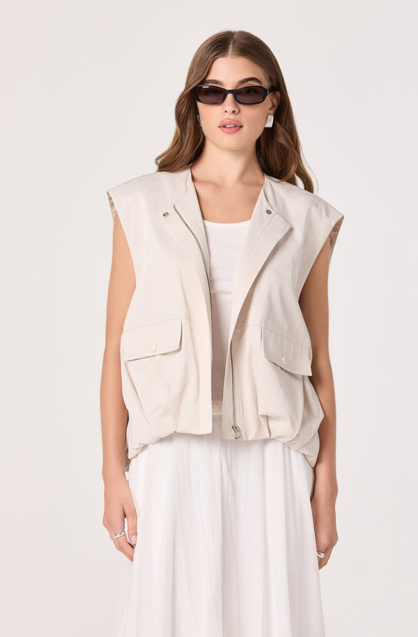 Radley Oversized Cargo Zip Vest