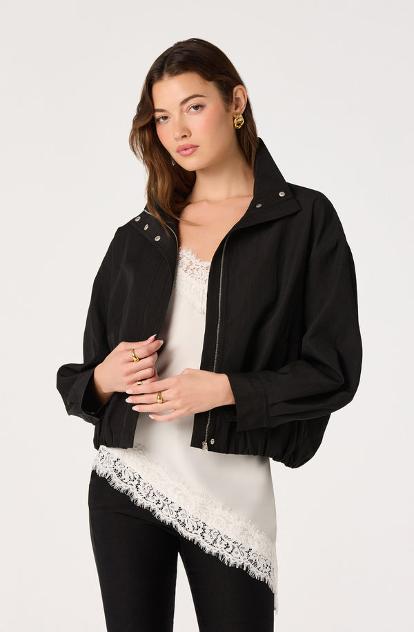 Cooper Funnel Neck Bomber Jacket - Image 4