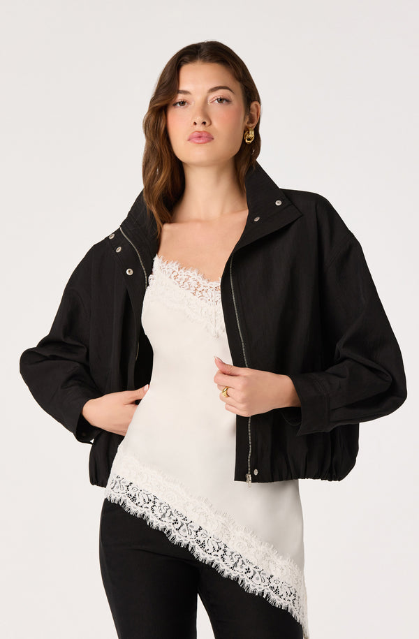Cooper Funnel Neck Bomber Jacket - Image 5